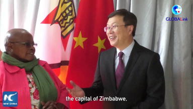 Chinese donation warms children's hearts in Zimbabwe